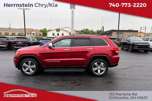 Deep Cherry Red Crystal Pearlcoat 2015 Jeep Grand Cherokee Limited