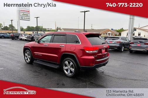 Deep Cherry Red Crystal Pearlcoat 2015 Jeep Grand Cherokee Limited