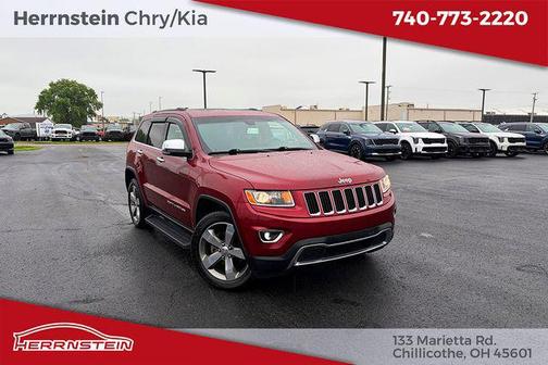 Deep Cherry Red Crystal Pearlcoat 2015 Jeep Grand Cherokee Limited