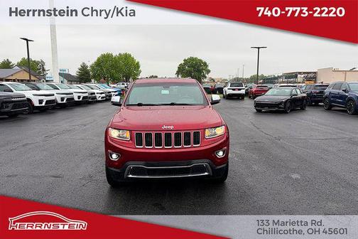 Deep Cherry Red Crystal Pearlcoat 2015 Jeep Grand Cherokee Limited