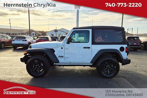 Bright White Clearcoat 2026 Jeep Wrangler Sport