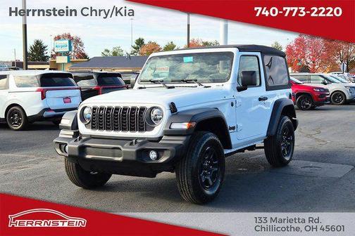 Bright White Clearcoat 2026 Jeep Wrangler Sport