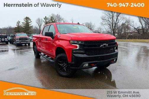 Red 2021 Chevrolet Silverado 1500 LT Trail Boss