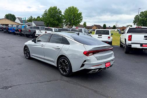 Gray 2023 Kia K5 GT-Line