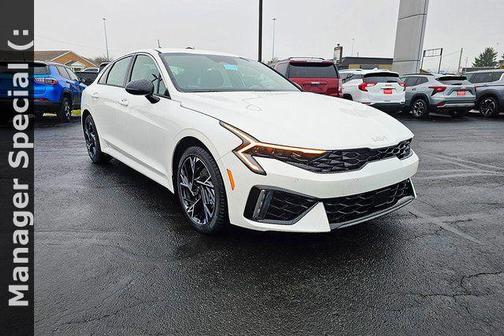 White Pearl 2026 Kia K5 GT-Line