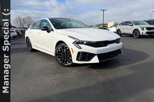 White Pearl 2026 Kia K5 GT