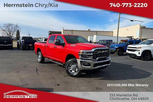 Flame Red 2026 RAM 2500 Tradesman Crew Cab 4x4 6'4' Box
