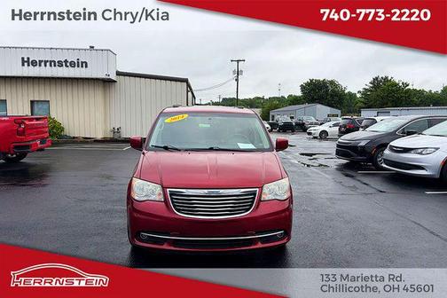 Deep Cherry Red Crystal Pearlcoat 2014 Chrysler Town & Country Touring