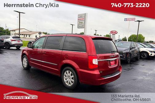 Deep Cherry Red Crystal Pearlcoat 2014 Chrysler Town & Country Touring