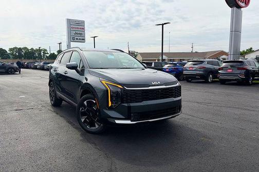 Gray 2026 Kia Sportage Hybrid SX-Prestige