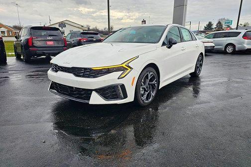 White Pearl 2026 Kia K5 GT-Line