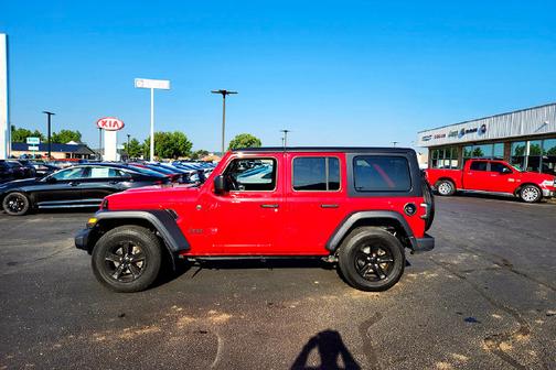 Firecracker Red Clearcoat 2023 Jeep Wrangler Sport