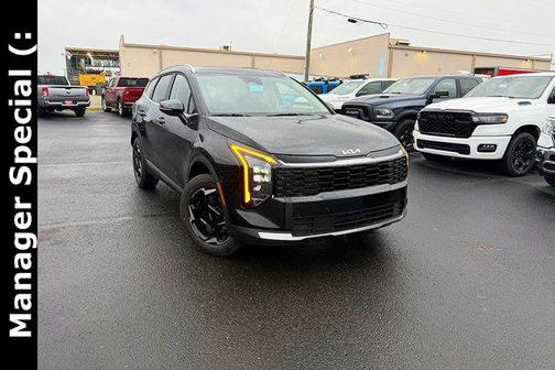 Fusion Black 2026 Kia Sportage Hybrid EX