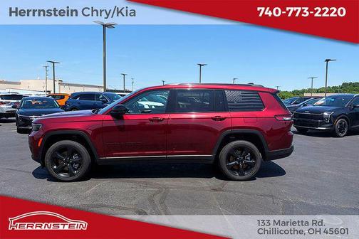 Velvet Red Pearlcoat 2024 Jeep Grand Cherokee L Altitude