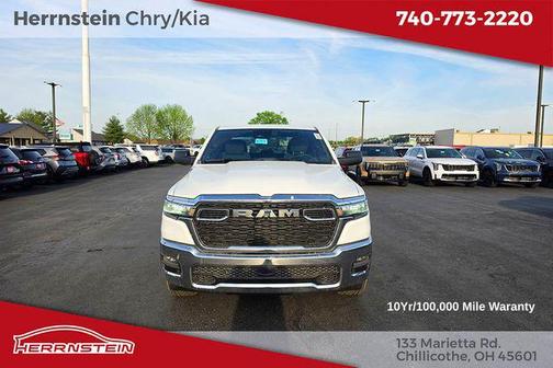 Bright White Clearcoat 2026 RAM 1500 Big Horn/Lone Star