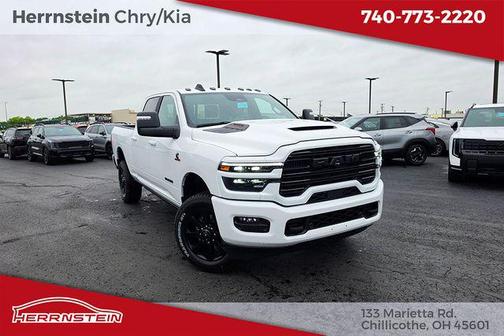 Bright White Clearcoat 2026 RAM 2500 Laramie Crew Cab 4x4 6'4' Box