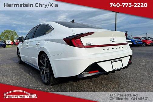 Serenity White 2023 Hyundai SONATA SEL Plus