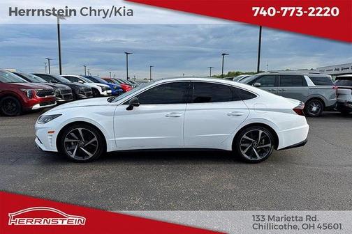 Serenity White 2023 Hyundai SONATA SEL Plus