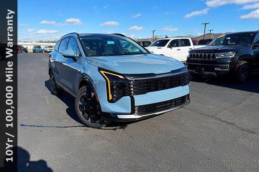 Heritage Blue 2026 Kia Sportage Hybrid SX-Prestige