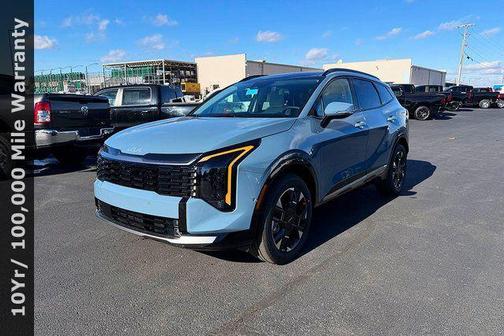 Heritage Blue 2026 Kia Sportage Hybrid SX-Prestige