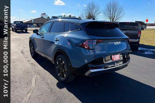 Heritage Blue 2026 Kia Sportage Hybrid SX-Prestige