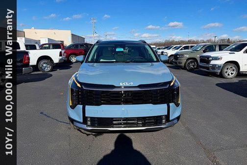 Heritage Blue 2026 Kia Sportage Hybrid SX-Prestige