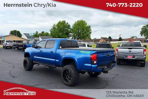 Blazing Blue 2018 Toyota Tacoma TRD Sport