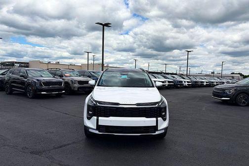 White Pearl 2026 Kia Sportage Hybrid EX