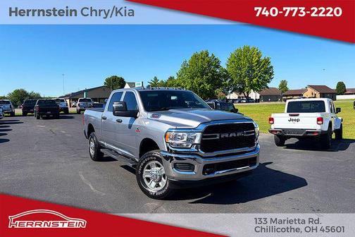 Billet Silver Metallic Clearcoat 2024 RAM 2500 Tradesman Crew Cab 4x4 6'4' Box