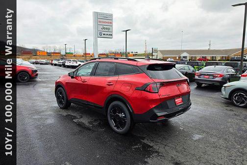 Runway Red 2026 Kia Sportage X-Line