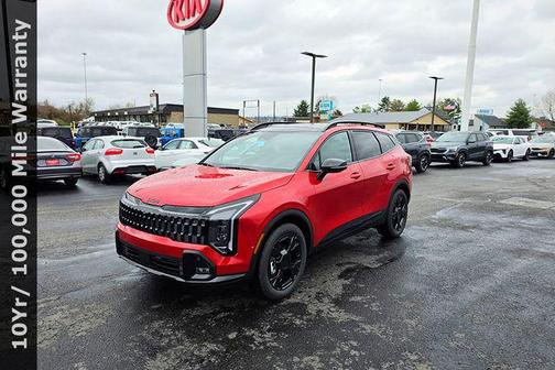 Runway Red 2026 Kia Sportage X-Line