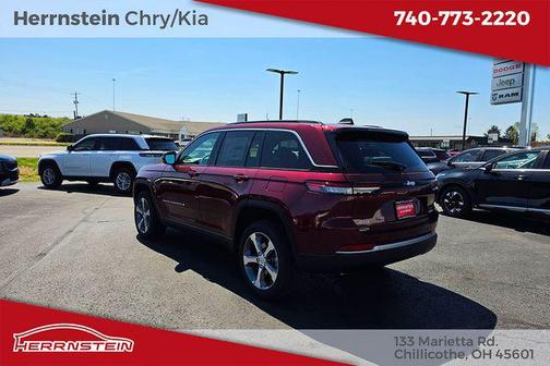 Velvet Red Pearlcoat 2026 Jeep Grand Cherokee Limited