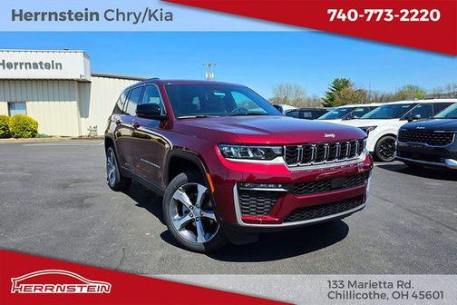 Velvet Red Pearlcoat 2026 Jeep Grand Cherokee Limited