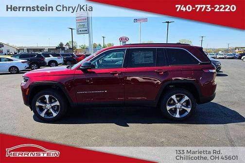Velvet Red Pearlcoat 2026 Jeep Grand Cherokee Limited