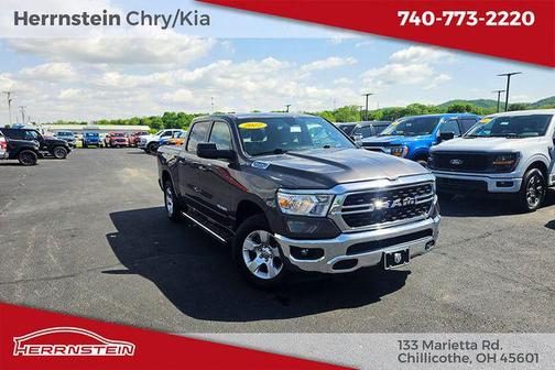 Granite Crystal Metallic Clearcoat 2022 RAM 1500 Big Horn/Lone Star