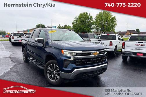 Northsky Blue Metallic 2022 Chevrolet Silverado 1500 LT