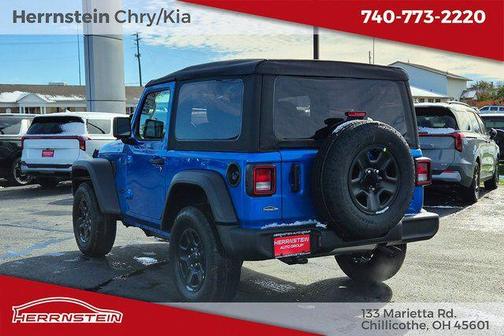 Hydro Blue Pearlcoat 2026 Jeep Wrangler Sport