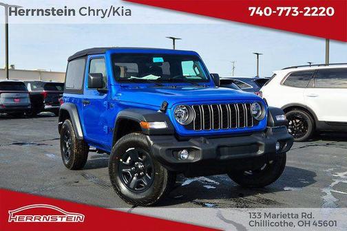 Hydro Blue Pearlcoat 2026 Jeep Wrangler Sport