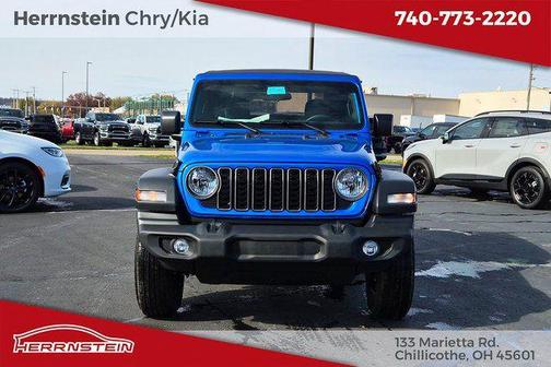 Hydro Blue Pearlcoat 2026 Jeep Wrangler Sport