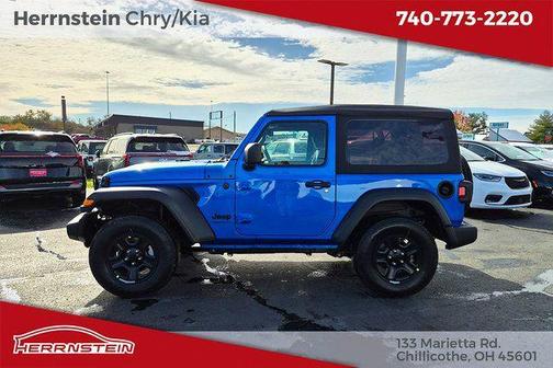 Hydro Blue Pearlcoat 2026 Jeep Wrangler Sport