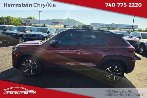 Crimson Metallic 2023 Chevrolet Trailblazer RS