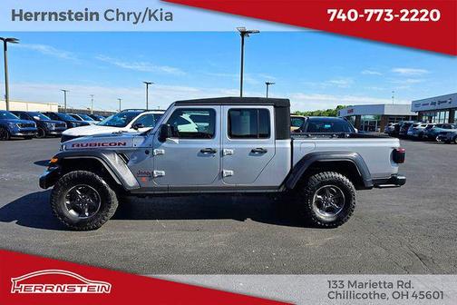 Billet Silver Metallic Clearcoat 2020 Jeep Gladiator Rubicon