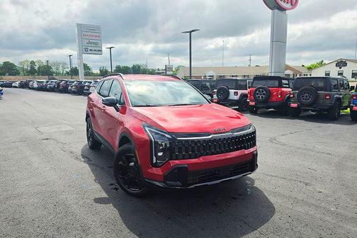 Runway Red 2026 Kia Sportage X-Line