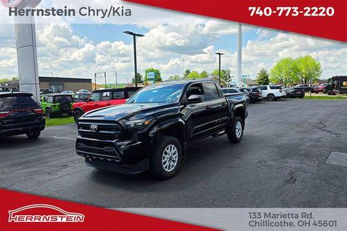 Black 2024 Toyota Tacoma SR