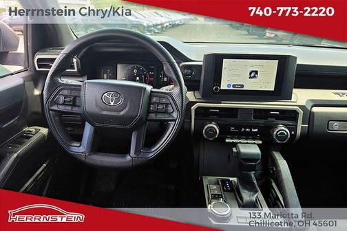 Black 2024 Toyota Tacoma SR