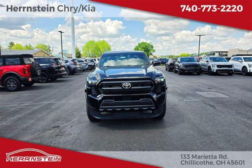 Black 2024 Toyota Tacoma SR