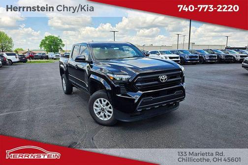 Black 2024 Toyota Tacoma SR