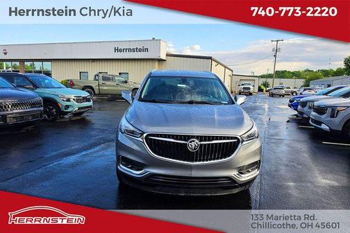Satin Steel Metallic 2021 Buick Enclave FWD Essence