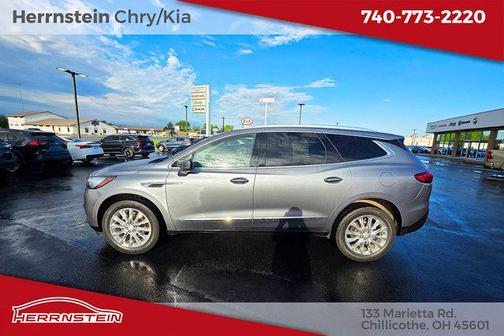 Satin Steel Metallic 2021 Buick Enclave FWD Essence
