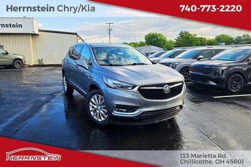 Satin Steel Metallic 2021 Buick Enclave FWD Essence
